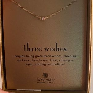Dogeared Jewelry - Dogeared “Three Wishes” charm necklace Dogeared Jewelry - Dogeared “Three Wishes” charm necklace